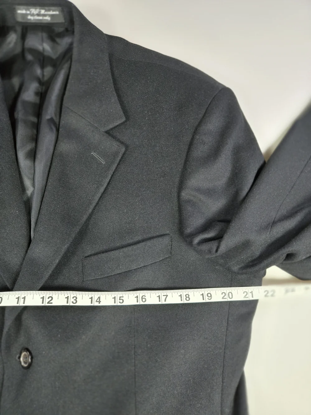 Andrew Fezza Silk Wool Cashmere Sport Coat Blazer 41L